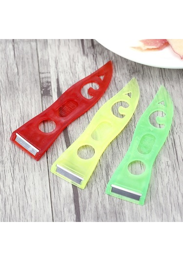 Cbtx A2233 Ev Sebze Meyve Akran Plastik Kesme Bıçağı, Renk Rastgele Teslimat