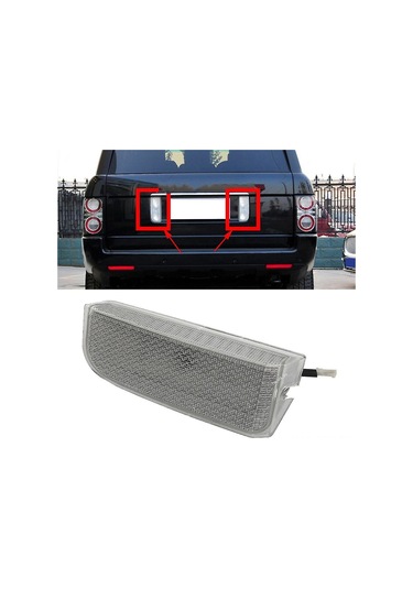 Yaozixa Range Rover L322 2003-2012 Arka Sağ Geri Vites Lambası Lens -  Uyum, Kolay Kurulum, Plasti Malzeme  --