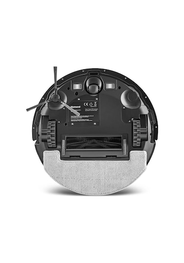 Homend Alex Laser 1291H Moplu ve Haritalamalı Akıllı 5 Kpa Robot Süpürge Siyah