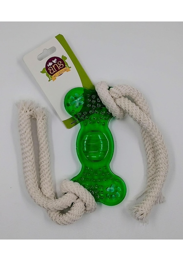 Ans Köpekler İçin İpli Jel Kemik Diş Kaşıma Isırma Oyuncak 48 CM