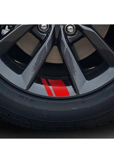 Mavi 6 Adet Mükemmel Tekerlek Zarif Modifiye Jant Etiket Şekillendirici Oto Oto Moto Tekerlek Göbeği Yansıtıcı Çıkartmalar