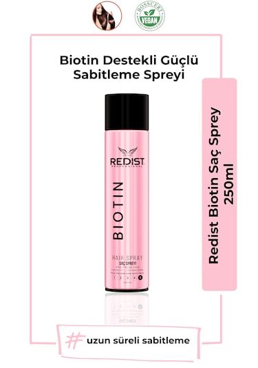 Redist Biotin Saç Sabitleme Spreyi / İnce Telli Ve Hacimsiz Saçlar