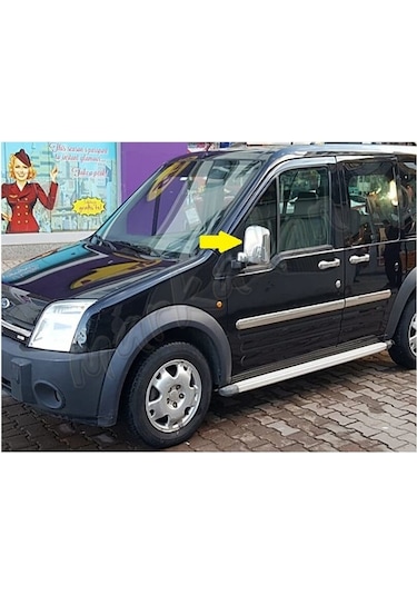 Ford Connect Krom Ayna Kapağı 2002-2009 2 Parça Abs Krom