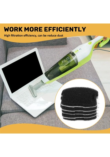 Leasetake 5 Adet/takım El Tipi Elektrikli Süpürge Filtresi Değiştirme Aksesuarı Midea S3-l041c İçin Uygun