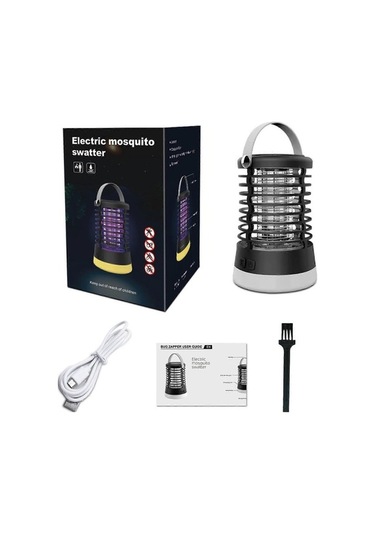 3'ü 1 Arada Taşınabilir Kamp Feneri Led Işık, Usb Şarj Edilebilir Sivrisinek Öldürücü Lamba, Su Geçirmez Açık/kapalı Sivrisinek Öldürücü, Elektrikli Sivrisinek Öldürücü Diğer Çok Renkli