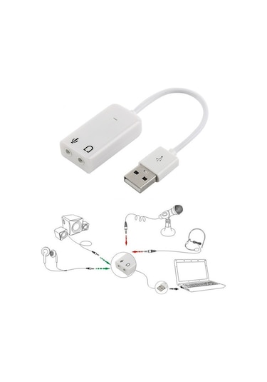 Wozlo 7.1 USB Ses Kartı