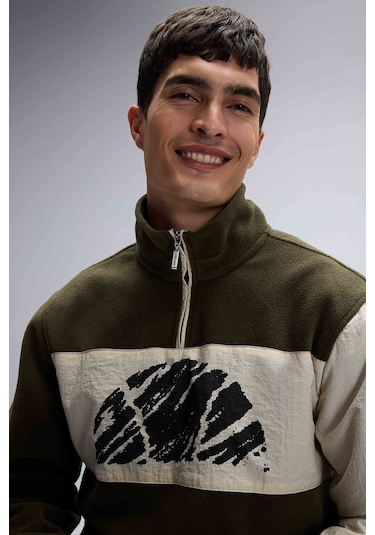 Ellesse Erkek Sweat Em519-kh Koyu Haki Koyu Haki