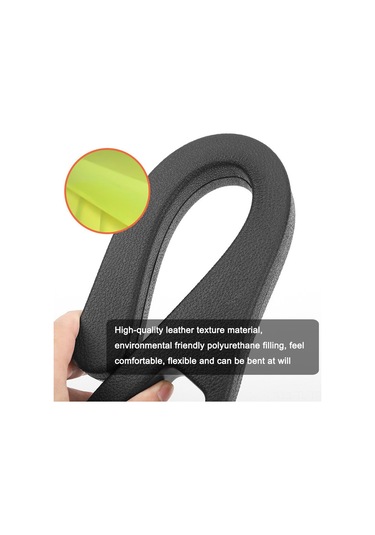 Hombey Araba Koltuk Aralığı Dolgusu - Eşya Kaçırma Engeli, Araç İç Dekorasyonu, Sandık Yanı Depolama, Siyah 2 Adet Set