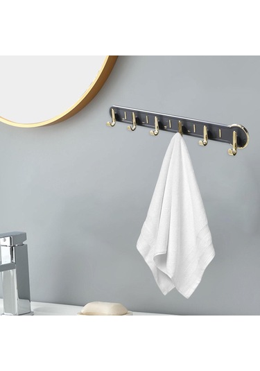 Suntek Ev Dekorasyonu Elbise Askısı Şapka Duvara Monte Anahtar Tutucu Gri Çok Renkli