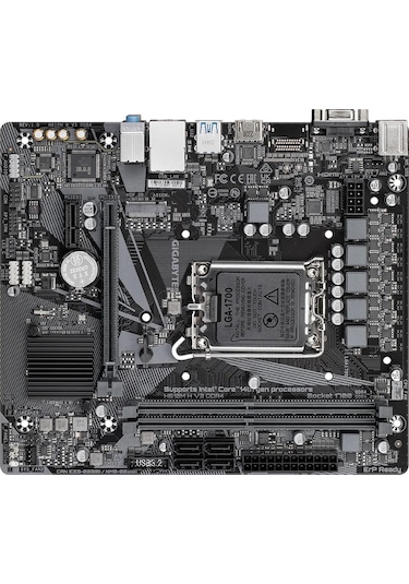 Gigabyte H610M H V3 DDR4 Intel H610 3200 MHz DDR4 Soket 1700 mATX Anakart