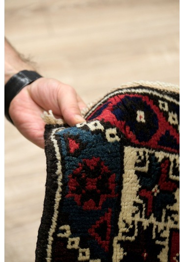 Döşemealtı El Dokuma Halısı - %100 Doğal Yün - Leh28290046 Kırmızı