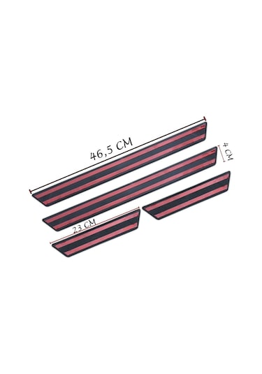 Opel Astra J Sd Krom Kapı Eşik Koruması 2011-2017 4 Parça