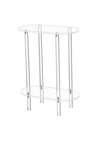 Suntek Akrilik Küçük Masa 2 Katlı Restoran Otel Ofisi Için