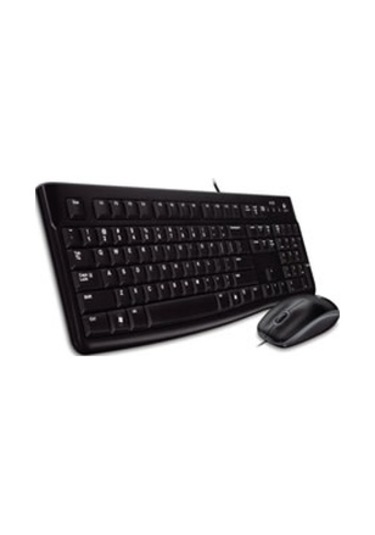 LOGITECH MK120 KABLOLU KLAVYE VE MOUSE SETİ SİYAH 920-002560
