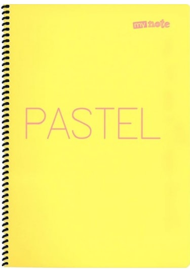 Mynote Flex Pastel Defter Spiralli Pp Kapak 60Yp Kareli A4