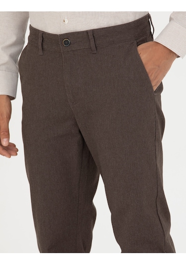 Pierre Cardin Erkek Kahverengi Pantolon Kanvas-chino 50278440-vr029 Kahverengi