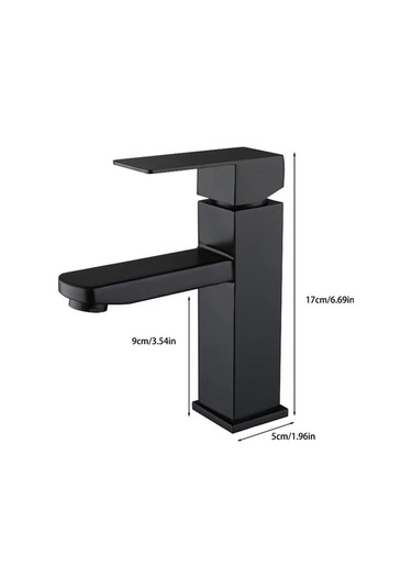 Maoyaya Soğuk-sıcak Karıştırma Batarya, Paslanmaz İnox Banyo Musluğu İnox