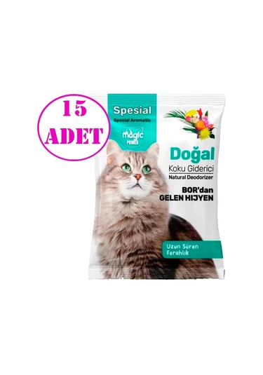 Magic Power Kedi Kumu Koku Giderici Spesiyal 25 Gr 15 Ad