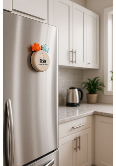 Balık Model Mekanik Mutfak Zamanlayıcı Timer Çocuklar İçin Thr375by