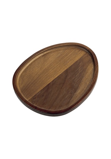 Naturalove Akasya Büyük Sunum Tabağı - Yuvarlak