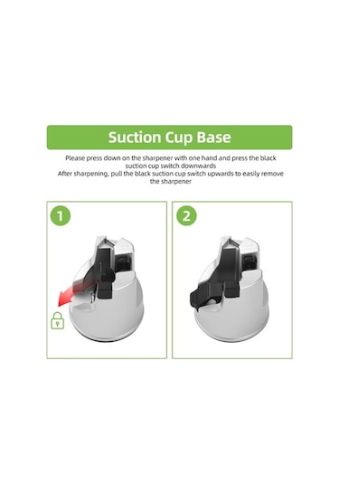 Yulong Reedark "3'lü Bıçak Bileyici: Tungsten Çelik, Emme