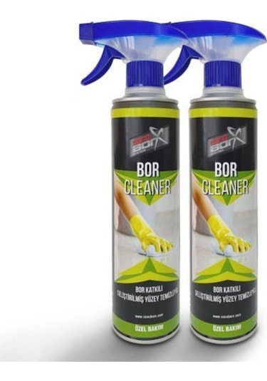 Bor Cleaner Gerçek Bor Katkılı Geliştirilmiş Yüzey Temizleyici 2 Adet Tekli