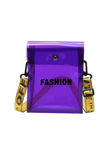 Gülen Yüz Çocuk Çantası Kore Tarzı Moda Göğüs Çanta Rahat Crossbody Çanta Siyah