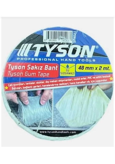 Tyson Sızdırmazlık Sakız Bant 48 Mm 2 Mt