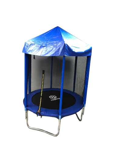 Hepitop Çatı ve File Korumalı Şapkalı Trambolin 183 CM