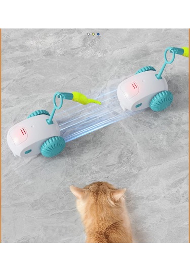 Tineke Hareketli Robot İnteraktif Kedi Oyuncağı Tüylü Araba