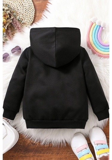 Çocuk Sylvester Baskılı Sweatshirt Siyah