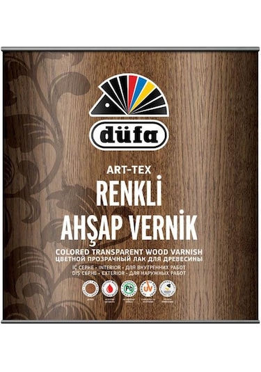 Düfa Art-Tex Renkli Ahşap Vernik 0.75 L