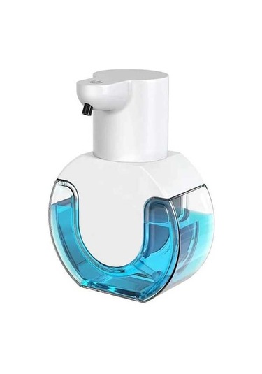 Ulzyvf Otomatik Endüktif Köpük Sabunluk Fotoselli Beyaz Telefon Yıkama Beyaz