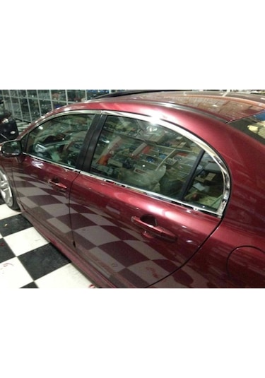 Honda Civic Fd6 Cam Çıtası Çerçevesi Kromu Nikelajı Komple 2006-2012