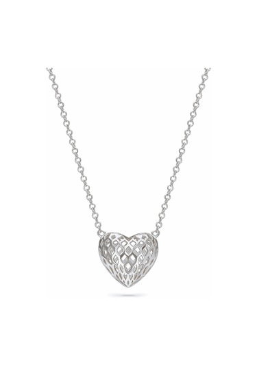 Servi 925 Ayar Gümüş Heart Fusion Kolye-9