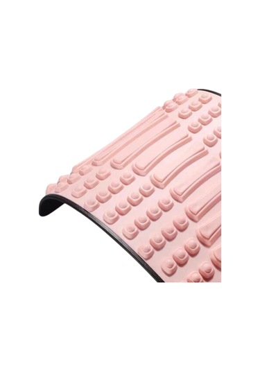 Homyl Sırt Gerdirici Ayarlanabilir Masaj Aleti Kas Eğitimi Yoga Pembe