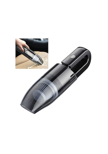 120w Araba Elektrikli Süpürge Araba Küçük Mini Dahili Elektrikli Süpürge, Şartname: Kablosuz, Stil: Türbin Motoru