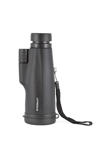 Bushman 12x50 Tek Gözlü Dürbün Siyah