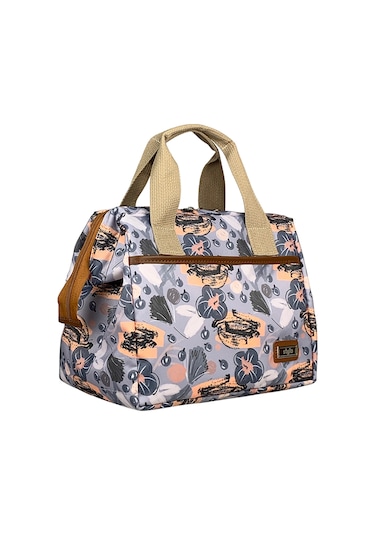 Stylo Thermo Beach Bag Çiçek Çok Renkli