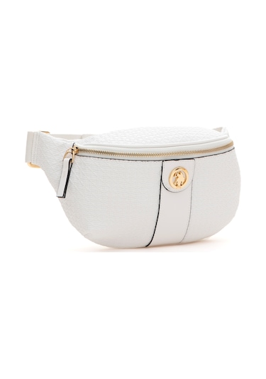 U.S. Polo Assn. Kadın Beyaz Bel Çantası 50293695-VR013