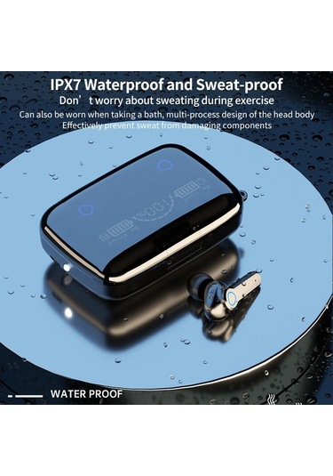 Tws Bluetooth Kulaklık Çift Kulaklı Kulaklık Su Geçirmez Bluetooth Kulaklık