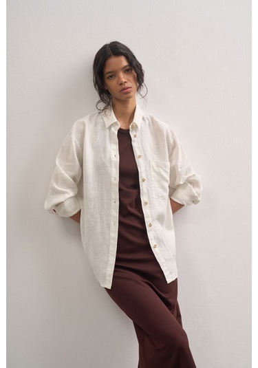 Mathilda Store Kadın Basic Elbise Acı Kahverengi