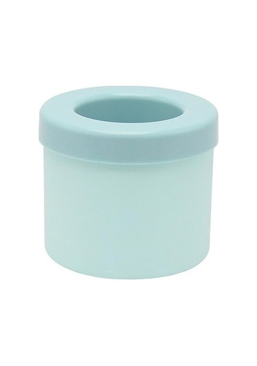 Mavi Buz Kovası Bardak Kalıbı Buz Küpleri Tepsisi Gıda Sınıfı Hızla Dondurulmuş Silikon Buz Makinesi Mavi