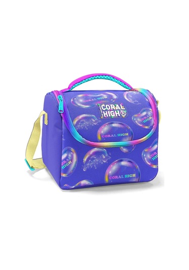 Coral High Lavanta Pembe Baloncuk Isı Yalıtımlı Beslenme Çantası - Kız Çocuk
