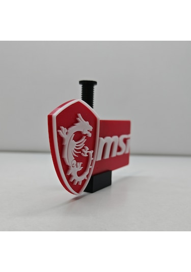 Ayarlanabilir Ekran Kartı Tutucu Msi Logolu