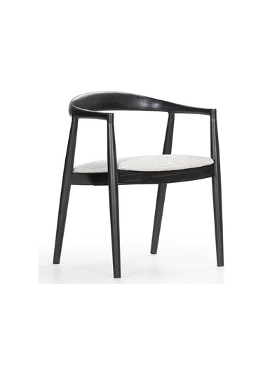 Kennedy Ahşap Sandalye Siyah