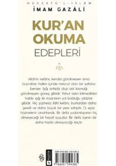 Kur'an Okuma Edepleri & Dil Belası 2 Kitap Set & İmam Gazali...