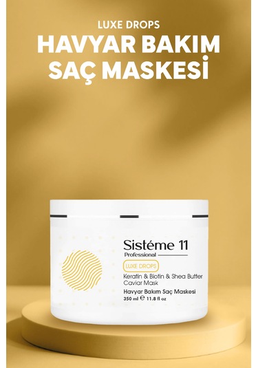 Sisteme 11 Havyar Saç Bakım Maskesi 350 Ml