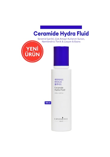 Seramid İçerikli, Nemlendirici Tonik & Losyon & Esans Lapothıcell Ceramide Hydra Fluid