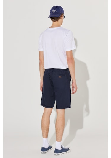 Lee Regular Fit Normal Kesim %100 Pamuk Normal Bel Lacivert Chino Şort L231406410 Lacivert